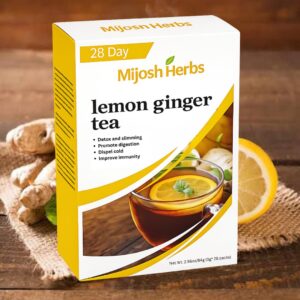 Lemon Ginger Tea – Mijosh Herbs